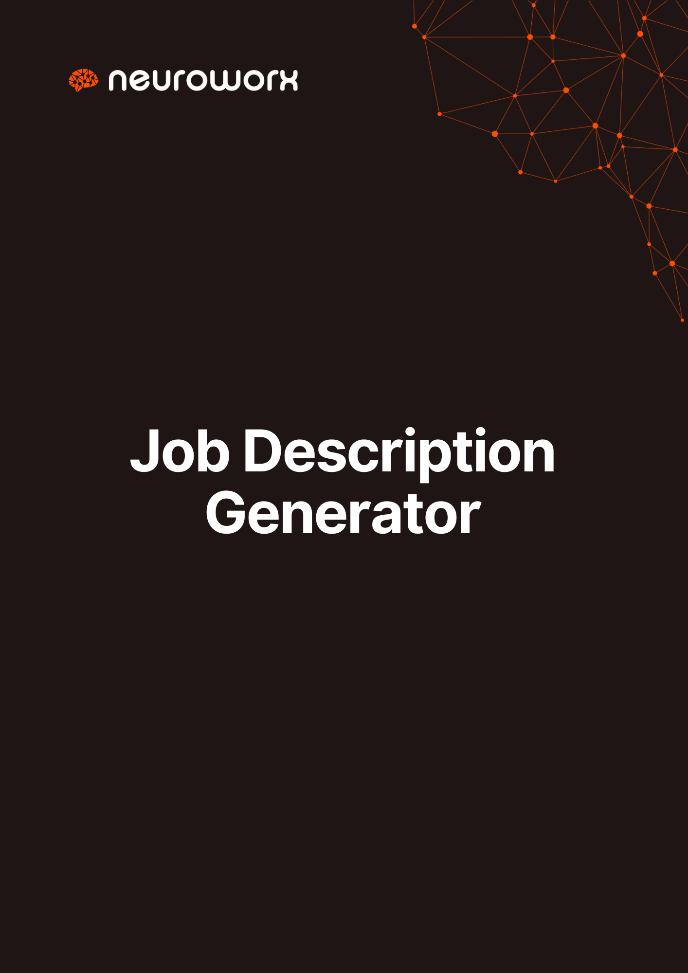 Job Description Generator